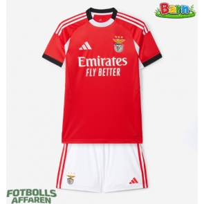 Benfica Hemmaställ Barn 2025-26 Kortärmad (+ Korta byxor)
